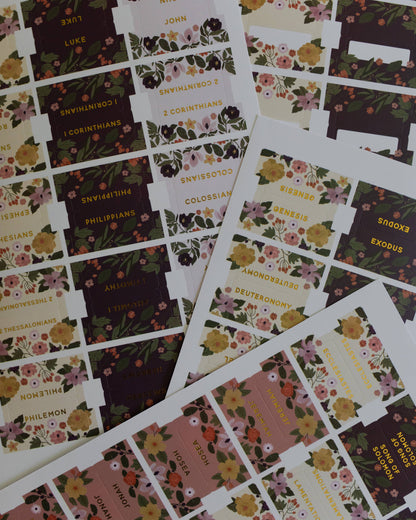 The Daily Grace Co - Magnolia Floral Bible Tabs