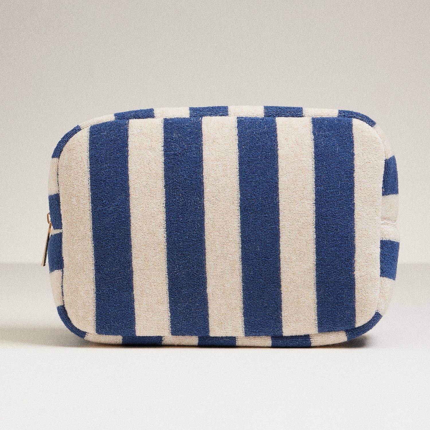 Frem - Striped Terry Fabric Travel Pouch
