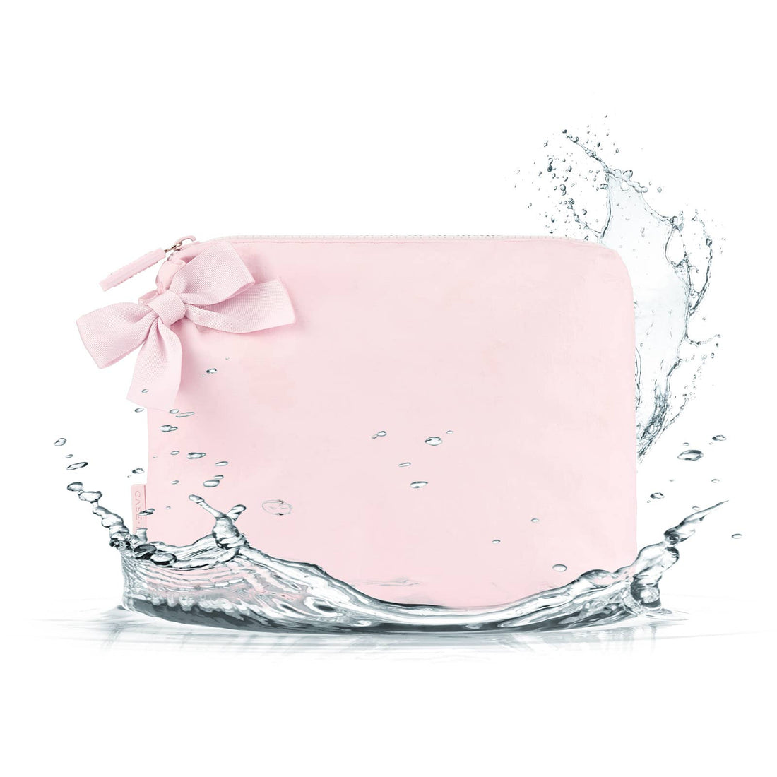 Case-Mate - Case-Mate Ballet Pink Bow Crinkle Makeup Bag