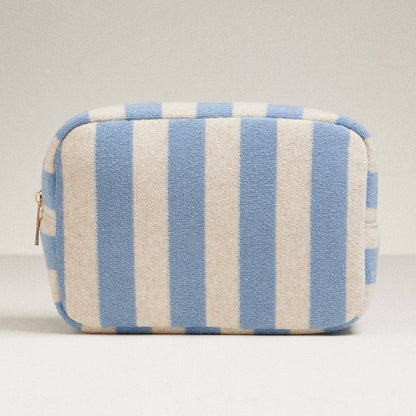 Frem - Striped Terry Fabric Travel Pouch