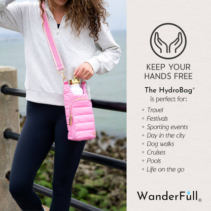 WanderFull - Original HydroBag - Pink Peony HydroBag®