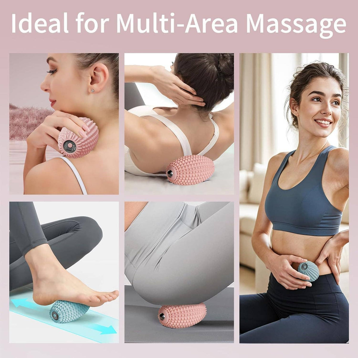 VIGOR - Yoga Fitness Deep Massage Relax Olive Fascia Silicone