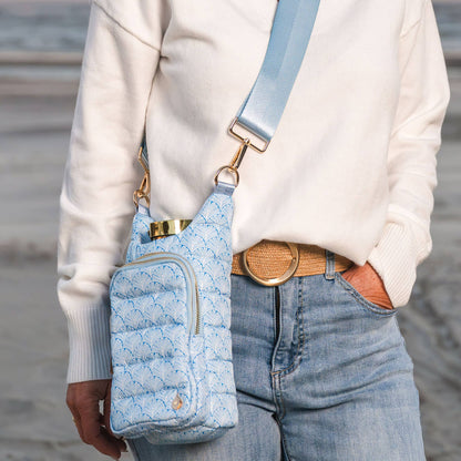WanderFull - Original HydroBag - Blue Scallop Print HydroBag®