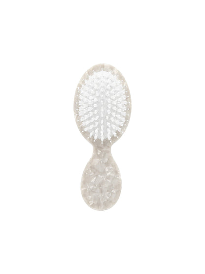 Solar Eclipse - Hand-painted White Sakura Blossom Brush | Eco-Friendly