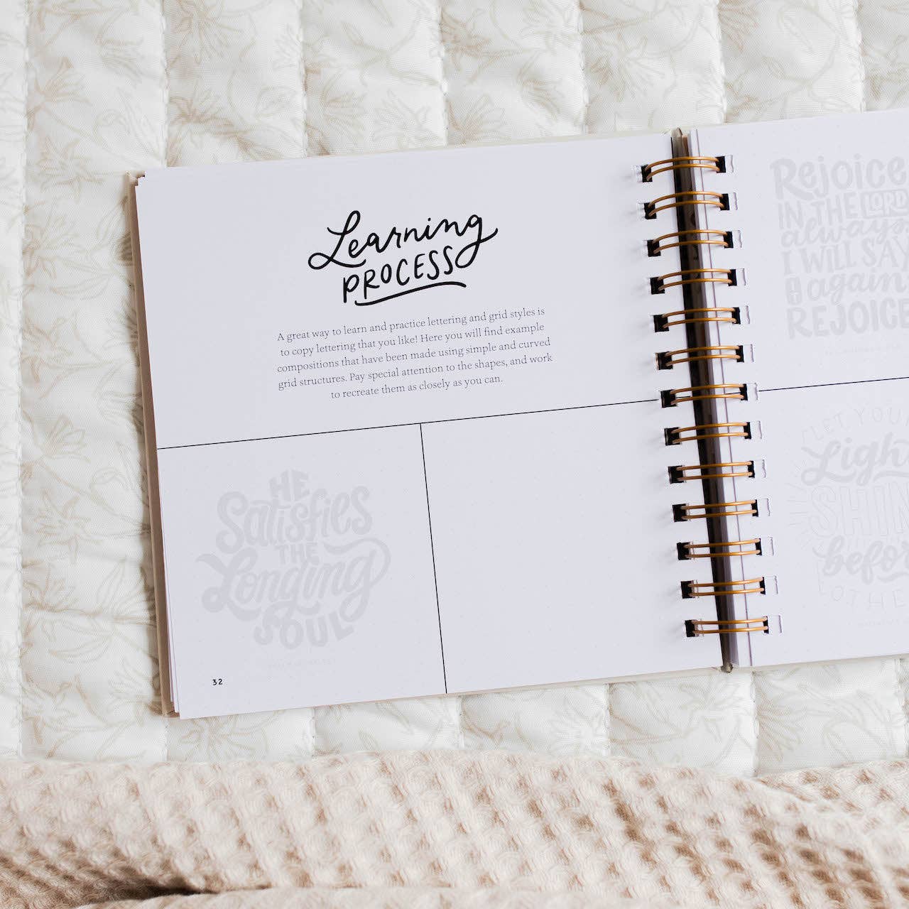 The Daily Grace Co - Daily Grace Scripture Lettering Workbook