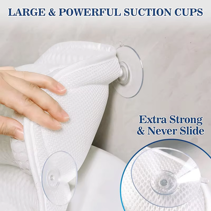 VIGOR - Luxury Bath Pillows for Tub Neck and Back Support