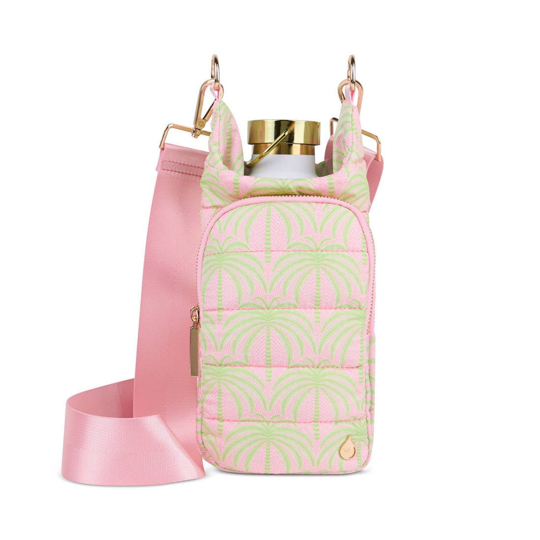 WanderFull - Original HydroBag - Pink Palm Print HydroBag®