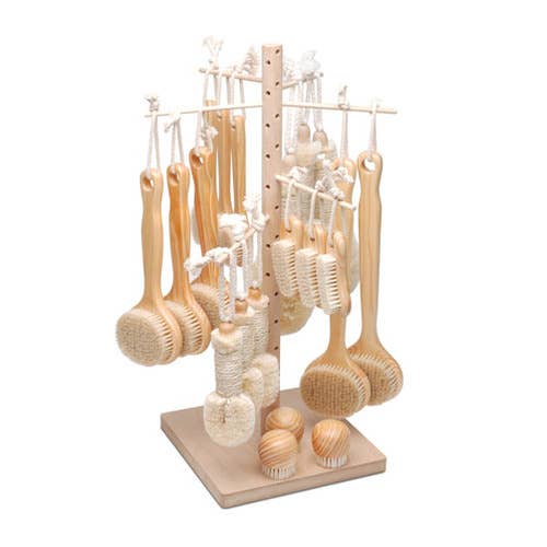 Baudelaire - Cedar Brush Display (4 Brushes each, inc Sisal)